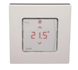 Kambario termostatas Danfoss Icon, virštinkinis, su ekranu kaina ir informacija | Priedai šildymo įrangai | pigu.lt