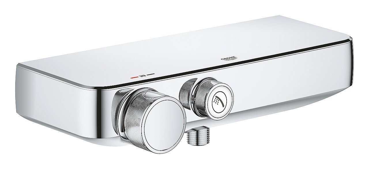 Grohe SmartControl termostatinis dušo maišytuvas, chromas 34719000 kaina ir informacija | Vandens maišytuvai | pigu.lt