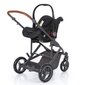 ABC Design universalus vežimėlis Catania 4, woven black kaina ir informacija | Vežimėliai | pigu.lt