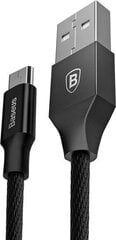 Кабель Baseus USB 2.0 Micro USB 30460-uniw цена и информация | Кабели и провода | pigu.lt