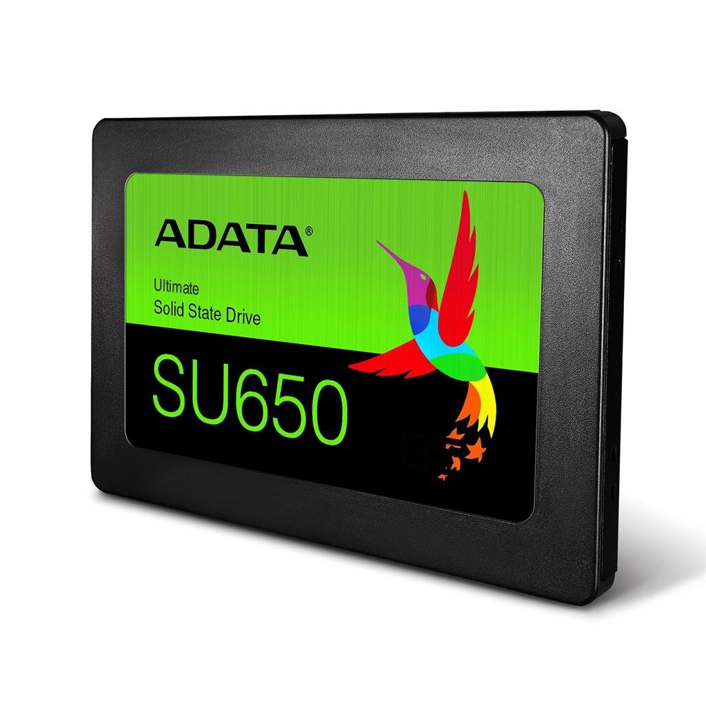 ADATA 480GB 2,5" SATA SSD Ultimate SU650 kaina ir informacija | Vidiniai kietieji diskai (HDD, SSD, Hybrid) | pigu.lt