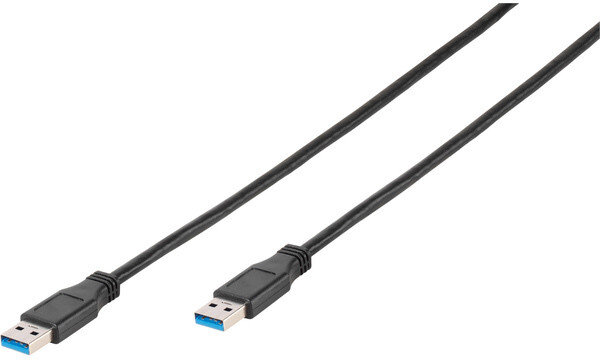 Vivanco USB-A – USB-A, 1.8 m цена и информация | Kabeliai ir laidai | pigu.lt