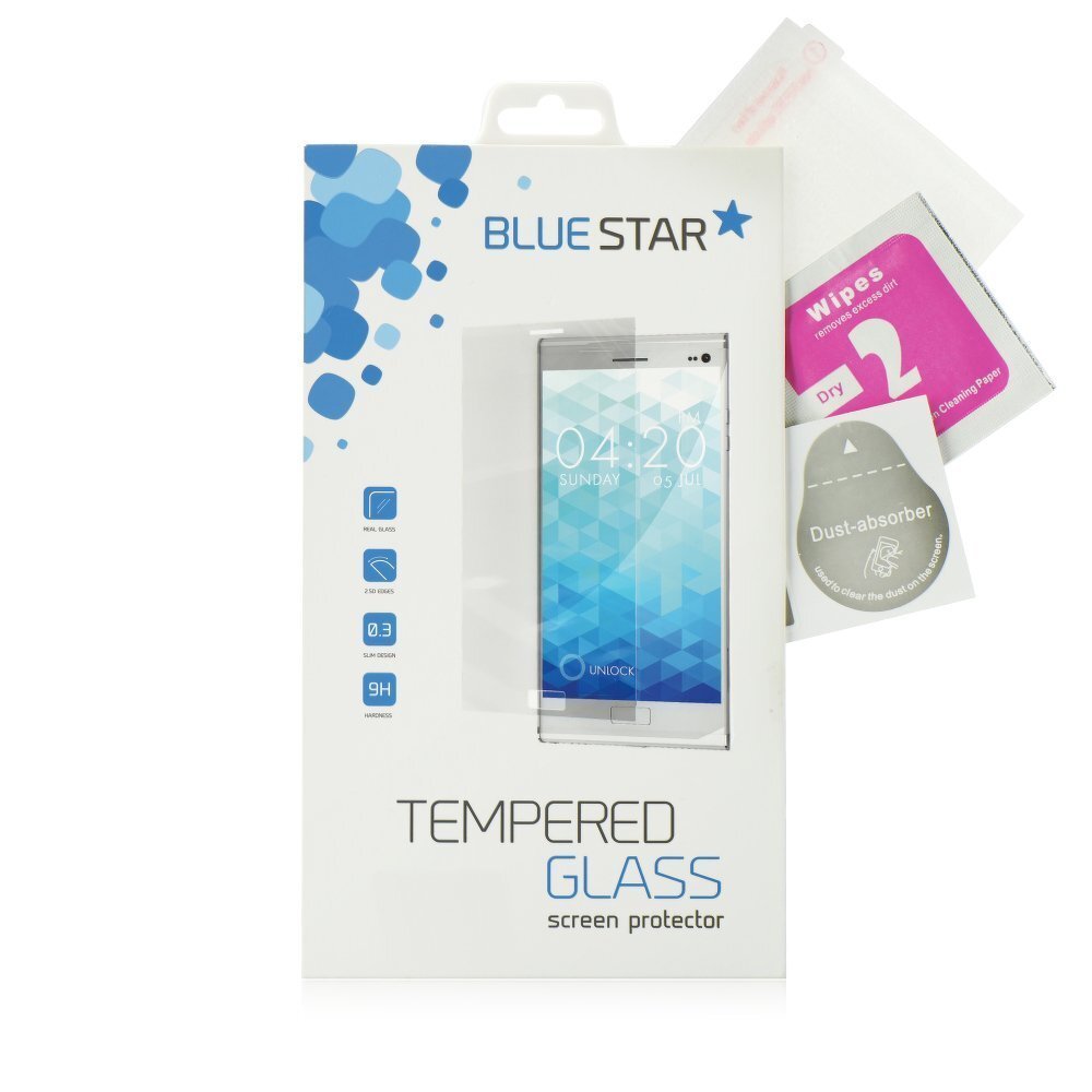 Blue Star Tempered Glass цена и информация | Apsauginės plėvelės telefonams | pigu.lt