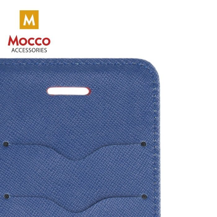 Mocco Fancy Book Case For Huawei Nova Plus Sarkans - Blue цена и информация | Telefono dėklai | pigu.lt