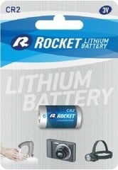 Rocket Lithium CR2 батарейка, 1 шт. цена и информация | Батарейки | pigu.lt