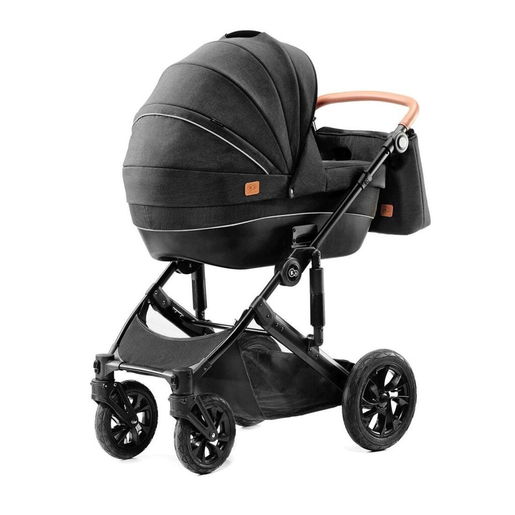 Universalus vežimėlis Kinderkraft Prime 2in1, Black цена и информация | Vežimėliai | pigu.lt