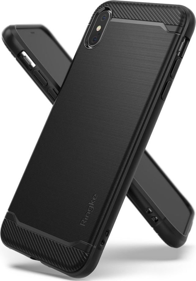 Telefono dėklas Ringke Onyx Durable iPhone XS Max black (OXAP0012-RPKG) kaina ir informacija | Telefono dėklai | pigu.lt