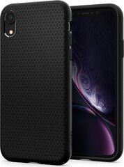 Spigen Liquid Air особо элегантный и прочный TPU чехол-крышка для Apple iPhone XR Черный цена и информация | Чехлы для телефонов | pigu.lt