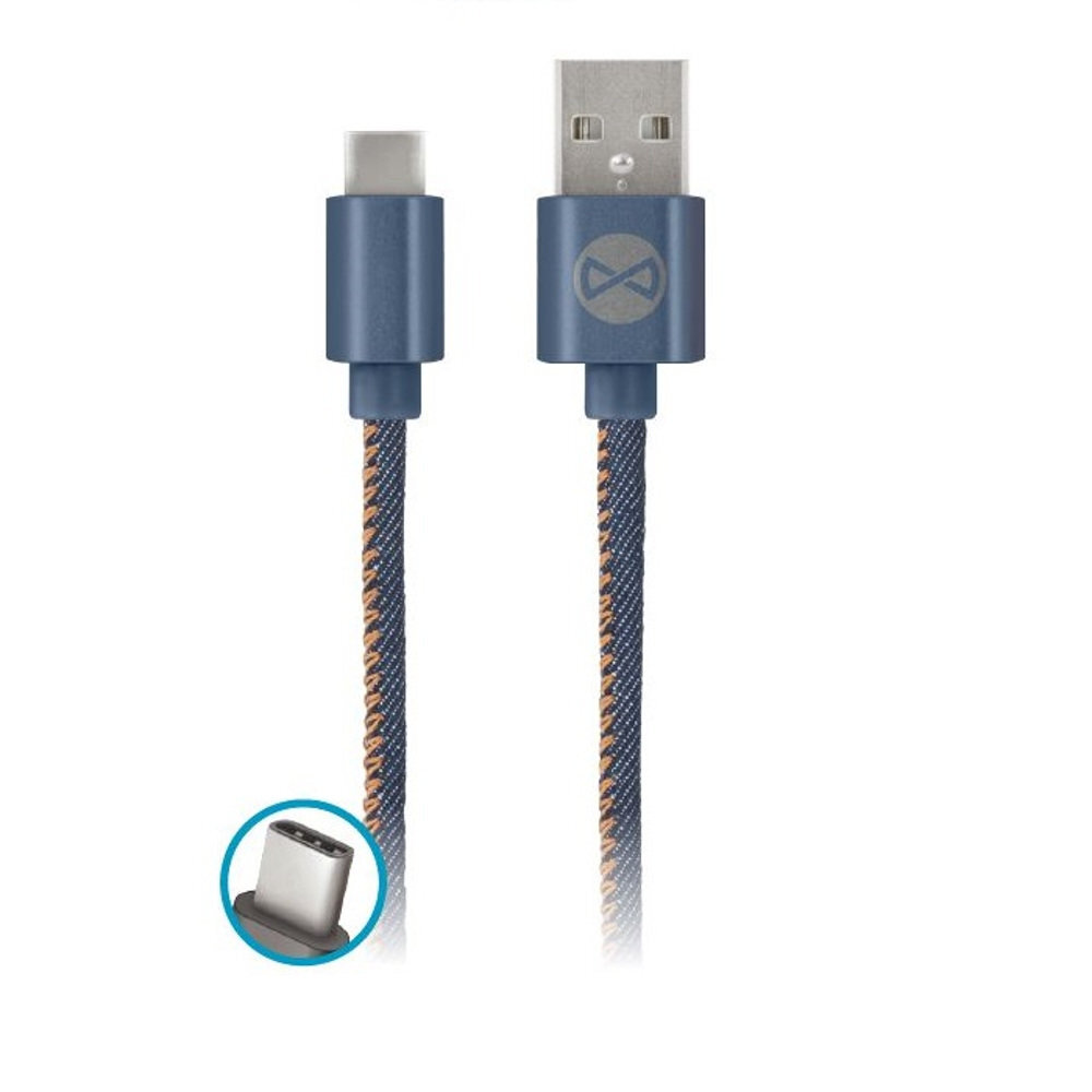 Forever, USB Type-C, 1 m kaina ir informacija | Laidai telefonams | pigu.lt