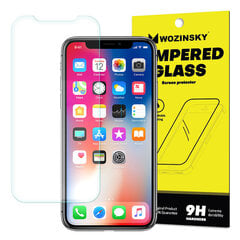 Wozinsky grūdintas stiklas skirta iPhone XS / X kaina ir informacija | Apsauginės plėvelės telefonams | pigu.lt
