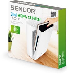 3в1 HEPA-13 фильтр для очистителя воздуха модели SENCOR SHA 8400WH цена и информация | Аксессуары для вентиляционного оборудования | pigu.lt