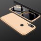 360 Telefono apsauga iš priekio ir galo, telefono dėklas Huawei P20 Lite auksinis kaina ir informacija | Telefono dėklai | pigu.lt