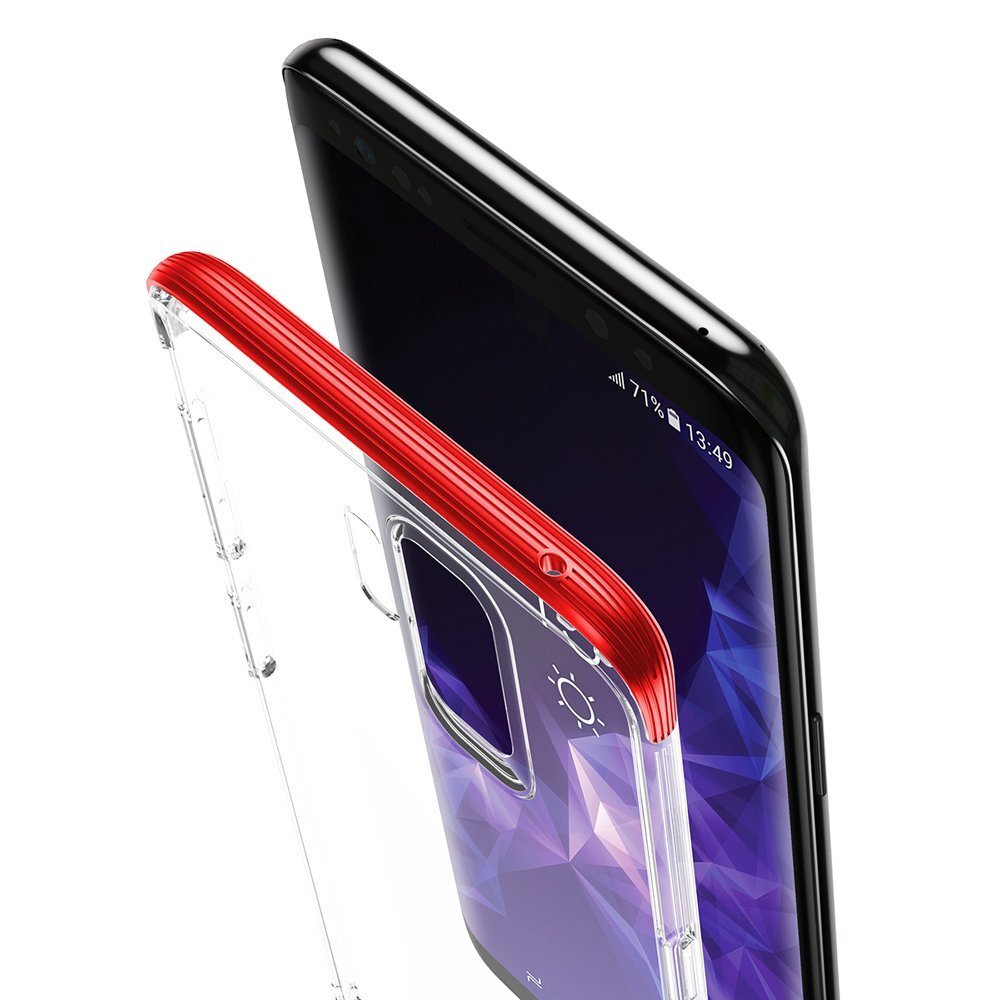 Baseus Armor Case, skirtas Samsung Galaxy S9 Plus G965, skaidrus цена и информация | Telefono dėklai | pigu.lt