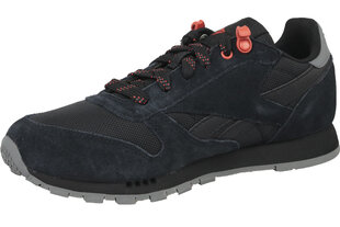 Sportiniai batai berniukams Reebok Classic Leather JR CN4705, juodi kaina ir informacija | Sportiniai batai vaikams | pigu.lt