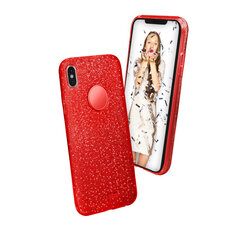 Apple iPhone XS Sparky Cover By SBS Red kaina ir informacija | Telefono dėklai | pigu.lt