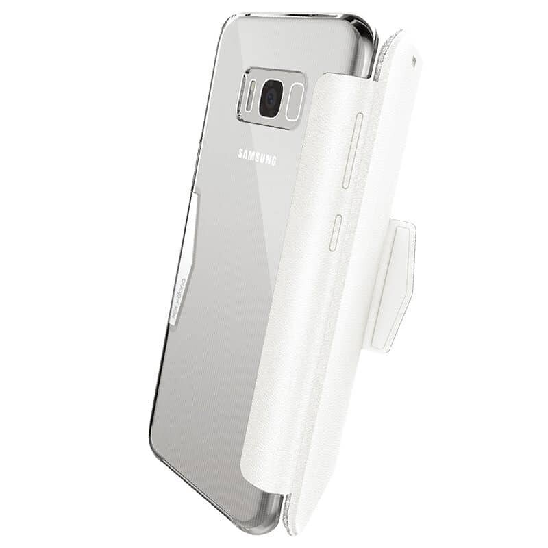 X-Doria Engage Folio skirtas Samsung Galaxy S8+, baltas kaina ir informacija | Telefono dėklai | pigu.lt