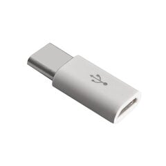 Hurtel, Micro USB į USB type-C adapteris kaina ir informacija | Kabeliai ir laidai | pigu.lt