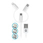 Forever 3in1, USB C, Lightning, USB Micro A, 1 m цена и информация | Laidai telefonams | pigu.lt