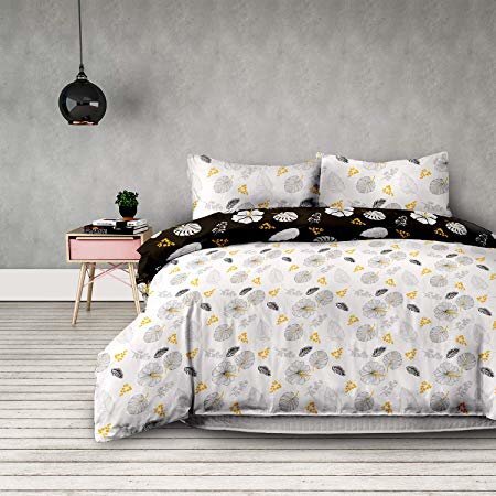 AmeliaHome patalynės komplektas Snuggy Floralrain, 155x220, 2 dalių kaina ir informacija | Patalynės komplektai | pigu.lt