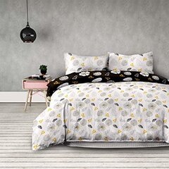 AmeliaHome patalynės komplektas Snuggy Floralrain, 155x220, 4 dalių kaina ir informacija | Patalynės komplektai | pigu.lt