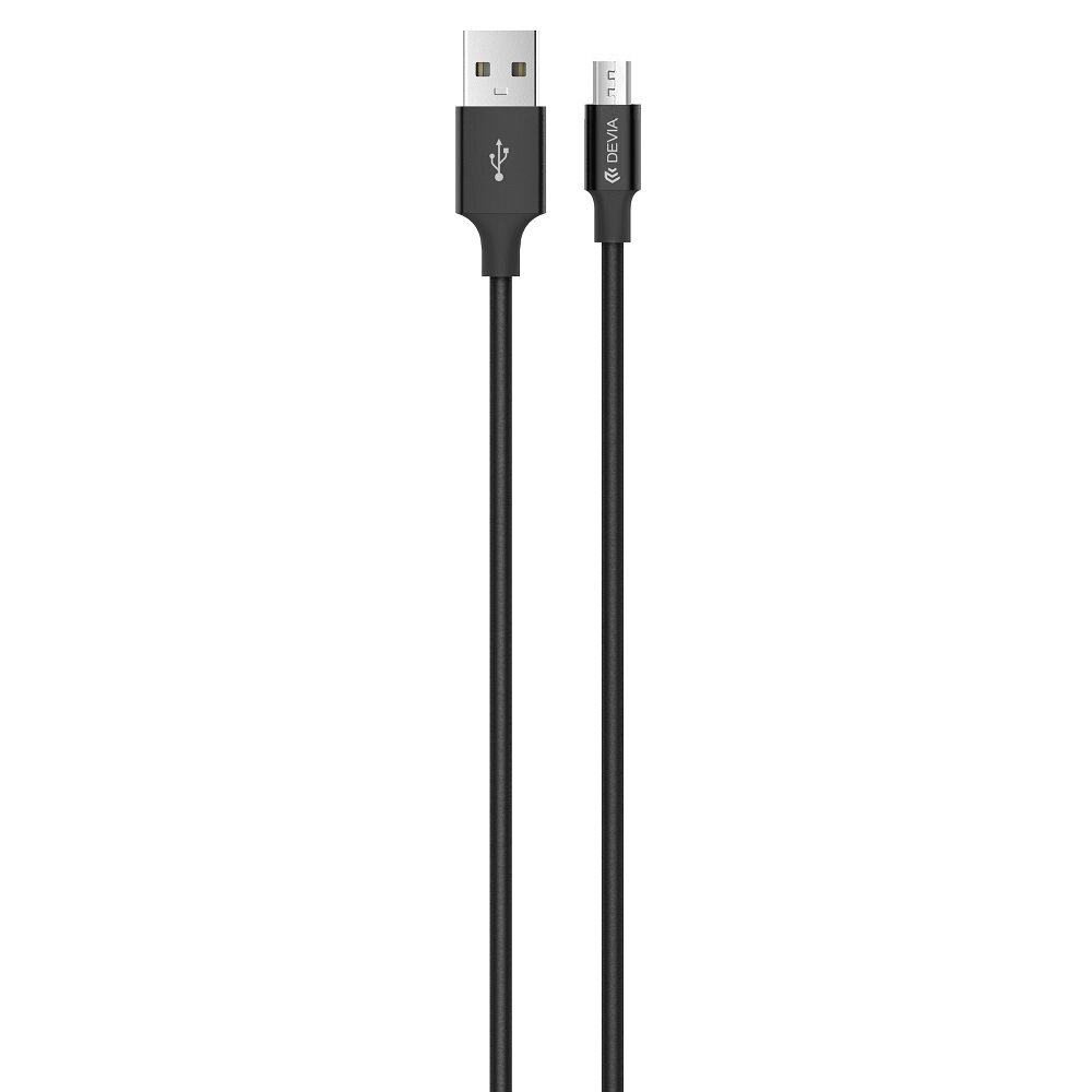 Devia Pheez, USB - Micro USB, 1 m цена и информация | Laidai telefonams | pigu.lt