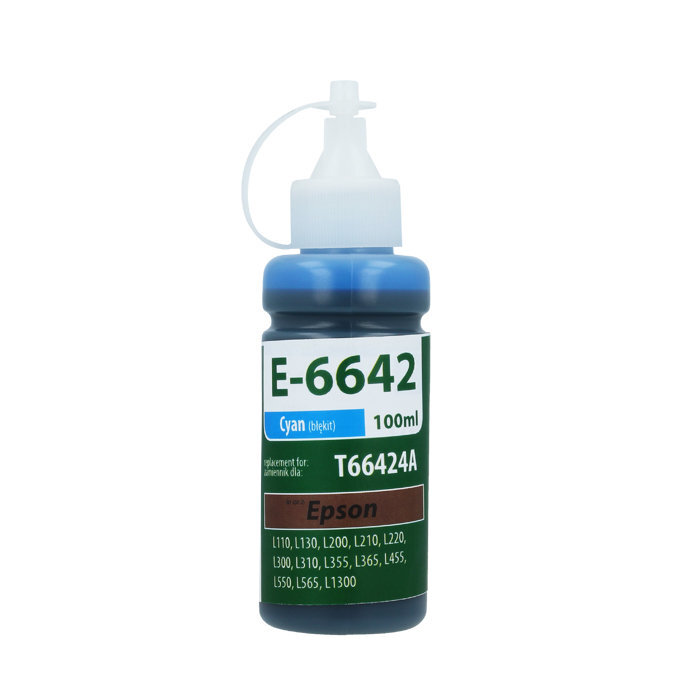 Ink TFO E-6642, mėlyna kaina ir informacija | Kasetės rašaliniams spausdintuvams | pigu.lt
