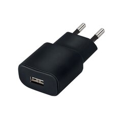 Forever TC-01 charger 1x USB 3A black цена и информация | Зарядные устройства для телефонов | pigu.lt