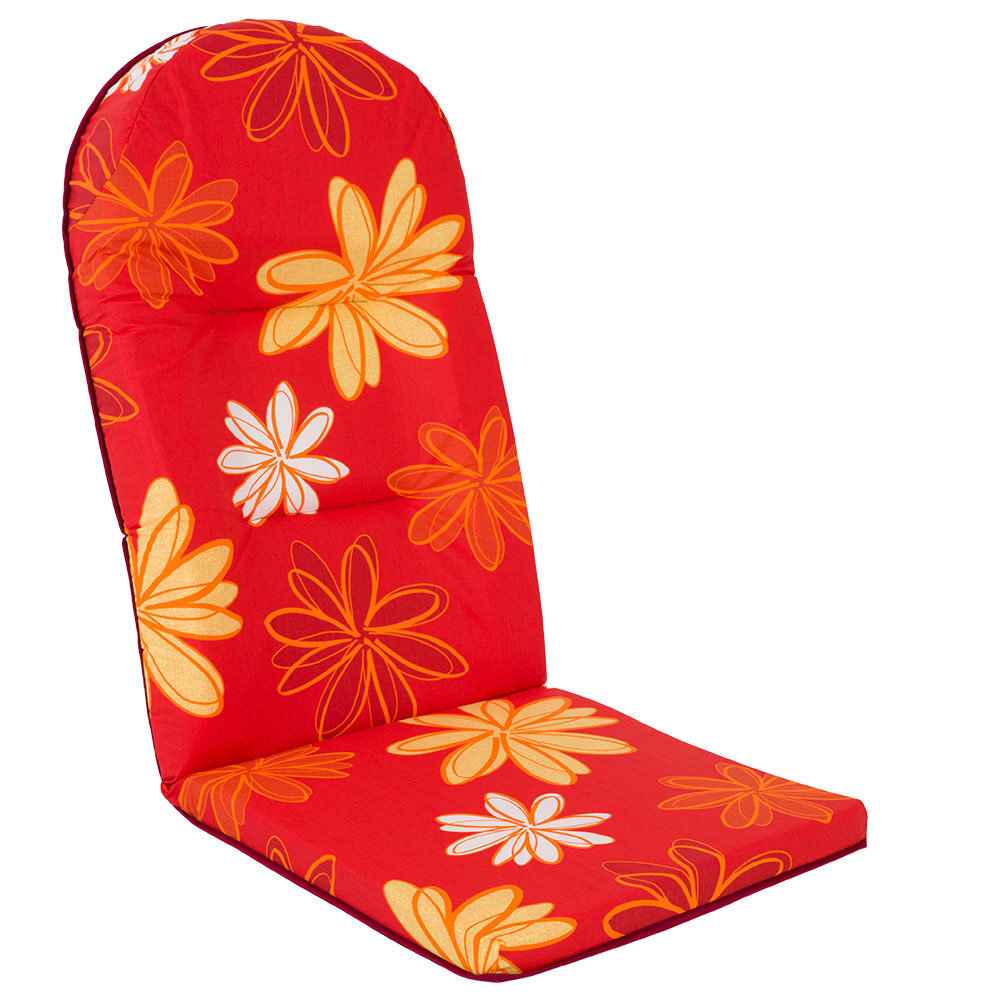 Pagalvė kėdei Patio Galaxy, raudona/spalvota цена и информация | Pagalvės, užvalkalai, apsaugos | pigu.lt