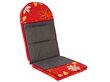 Pagalvė kėdei Patio Galaxy, raudona/spalvota цена и информация | Pagalvės, užvalkalai, apsaugos | pigu.lt