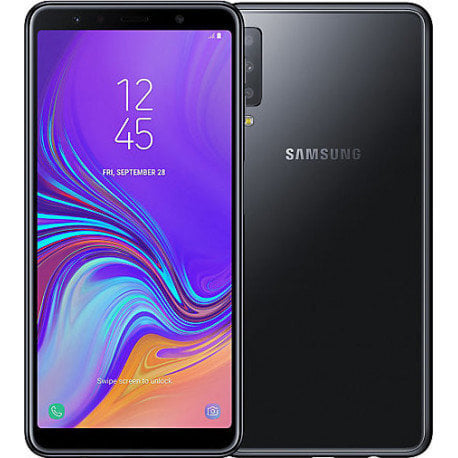 Samsung Galaxy A7, Dual SIM 4/64 GB Black цена и информация | Mobilieji telefonai | pigu.lt