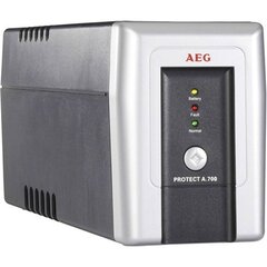 AEG UPS UPS Protect A 700 700 VA, 420 W, 170 - 280  V цена и информация | Источники бесперебойного питания (UPS) | pigu.lt