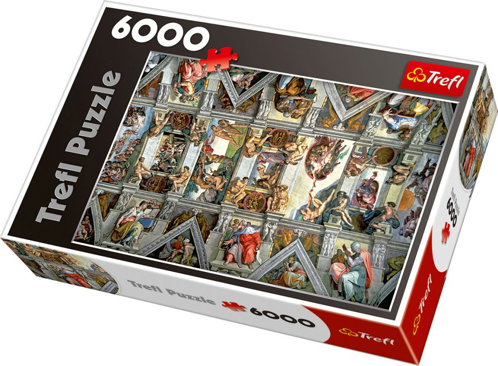 Dėlionė Trefl Siksto koplyčia, 6000 d. kaina ir informacija | Dėlionės (puzzle) | pigu.lt