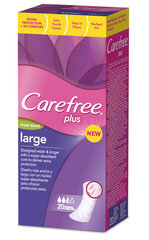 Higieniniai įklotai Carefree Large Fresh Scent, 20 vnt. kaina ir informacija | Tamponai, higieniniai paketai, įklotai | pigu.lt