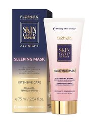 Regeneruojanti naktinė veido kaukė Floslek Skin Care Expert 75 ml kaina ir informacija | Veido kaukės, paakių kaukės | pigu.lt