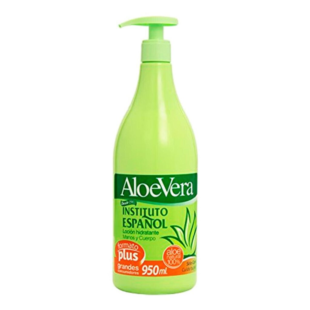 Drėkinamasis kūno ir rankų balzamas su alaviju Instituto Espanol Aloe Vera Moisturizing Lotion Hand & Body 950 ml kaina ir informacija | Kūno kremai, losjonai | pigu.lt