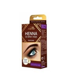 Краска для бровей и ресниц Joanna Henna 3.0 Dark Brown, 15 мл цена и информация | Карандаши, краска для бровей | pigu.lt