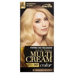 Plaukų dažai Joanna Multi Cream Color 100 ml, 31 Sandy Blonde kaina ir informacija | Plaukų dažai | pigu.lt