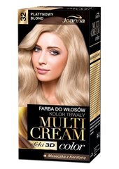 Plaukų dažai Joanna Multi Cream Color 100 ml, 32 Platinum Blond kaina ir informacija | Plaukų dažai | pigu.lt