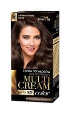 Plaukų dažai Joanna Multi Cream Color 100 ml, 40 Cinnamon Brown kaina ir informacija | Краска для волос | pigu.lt