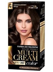 Plaukų dažai Joanna Multi Cream Color 100 ml, 41 Chocolate Brown kaina ir informacija | Краска для волос | pigu.lt