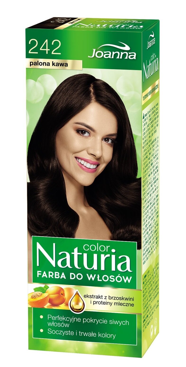 Plaukų dažai Joanna Naturia Color, 242 Skrudinta kava kaina | pigu.lt