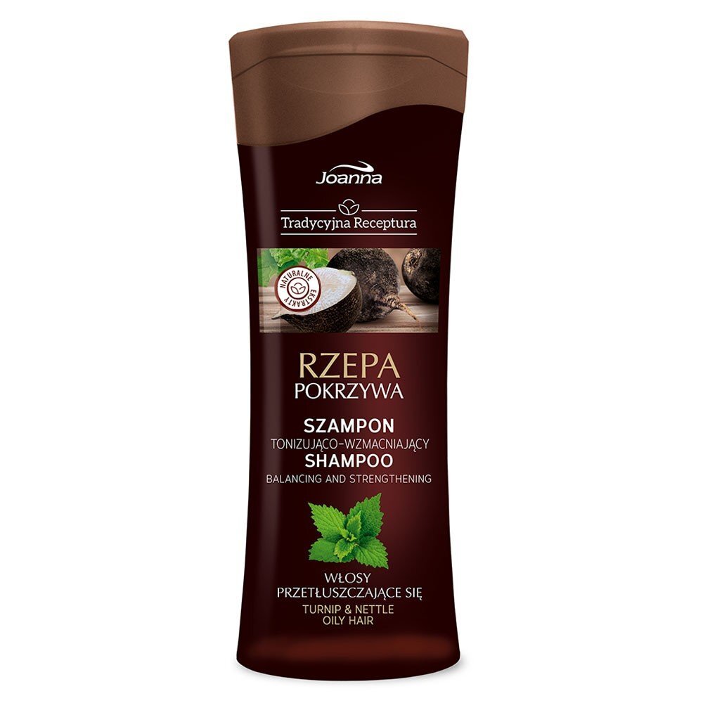 Stiprinamasis šampūnas riebiems plaukams Joanna Rzepa 300 ml цена и информация | Šampūnai | pigu.lt