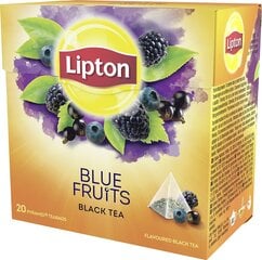 LIPTON arbata mėlynųjų uogų skonio, 20vnt kaina ir informacija | Arbata | pigu.lt