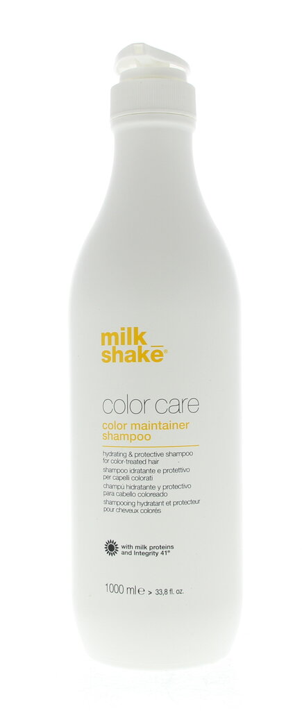Drėkinantis ir saugantis šampūnas dažytiems plaukams Milk Shake Color Care Maintainer 1000 ml цена и информация | Šampūnai | pigu.lt