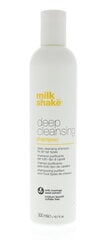 Giliai valantis šampūnas su moringa sėklų ekstraktu Milk Shake Deep Cleansing 300 ml kaina ir informacija | Šampūnai | pigu.lt
