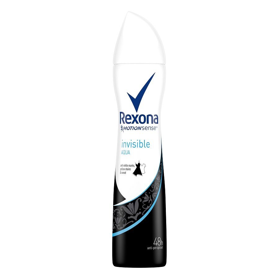 Purškiamas dezodorantas - antiperspirantas Rexona Motion Sense Invisible Aqua moterims 250 ml kaina ir informacija | Dezodorantai | pigu.lt