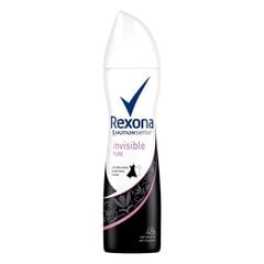 Спрей-дезодорант - антиперспирант Rexona Motion Sense Invisible Pure для женщин 150 мл цена и информация | Дезодоранты | pigu.lt
