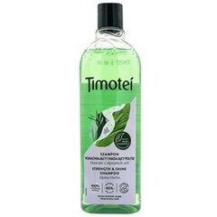Regeneruojantis plaukų šampūnas Timotei Strength & Shine 400 ml цена и информация | Шампуни | pigu.lt