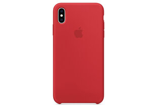 Apple iPhone XS Max Silicone Cover, красная цена и информация | Чехлы для телефонов | pigu.lt
