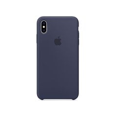 Apple Silicone Case MRWG2ZM/A Midnight Blue kaina ir informacija | Telefono dėklai | pigu.lt